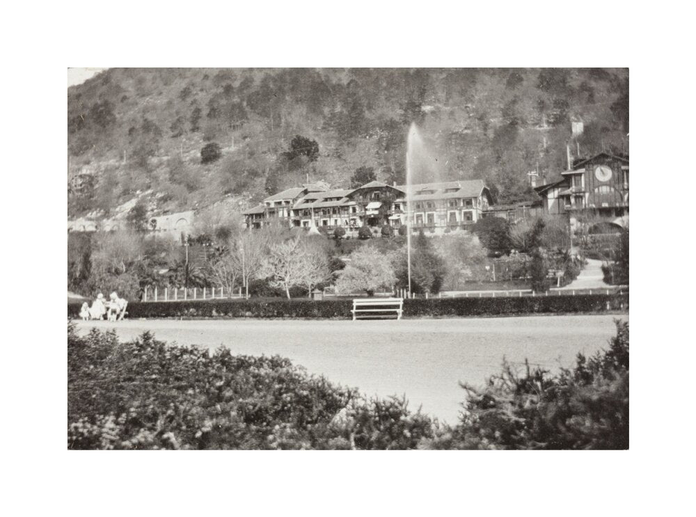 The Hotel at which we stayed. unstretched canvas medium none Art Print - Science Museum Shop