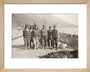 Workmen at Gagra art print extra small natural Art Print - Science Museum Shop
