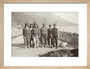 Workmen at Gagra art print small natural Art Print - Science Museum Shop