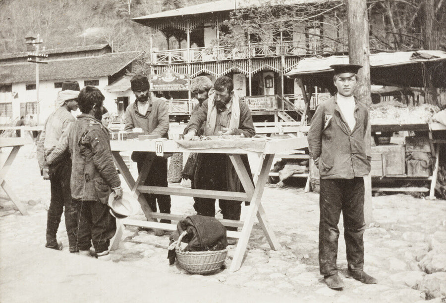 At the Market at Gagra. Art Print - Science Museum Shop