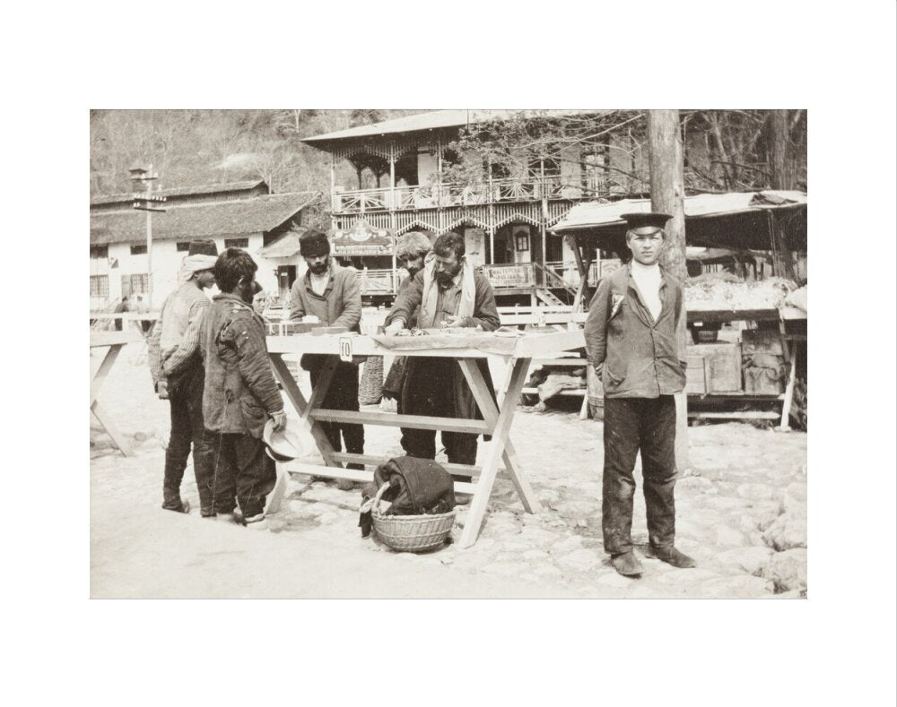 At the Market at Gagra. art print extra small none Art Print - Science Museum Shop