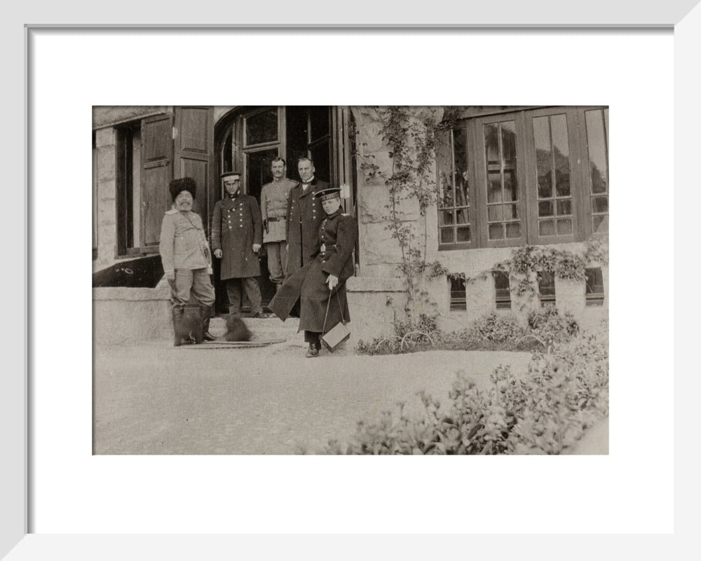 Entrance to Prince Alexanders Palace. art print extra small white Art Print - Science Museum Shop