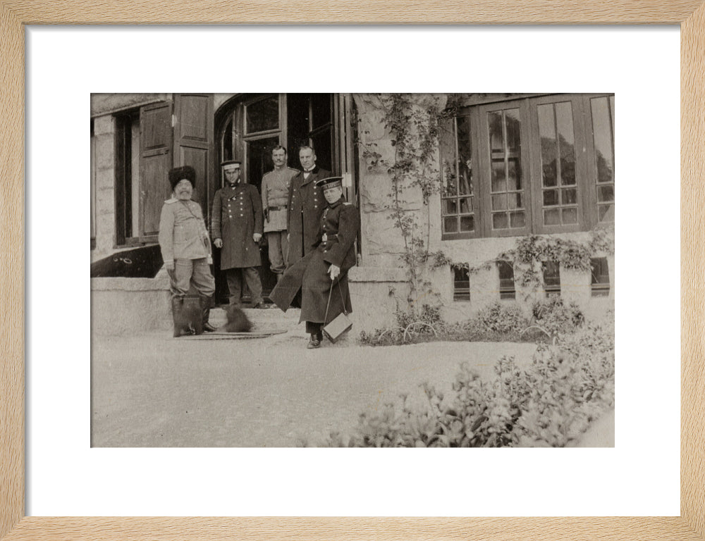 Entrance to Prince Alexanders Palace. art print small natural Art Print - Science Museum Shop