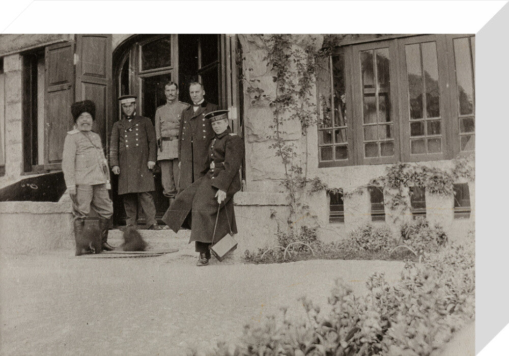 Entrance to Prince Alexanders Palace. stretched canvas small none Art Print - Science Museum Shop