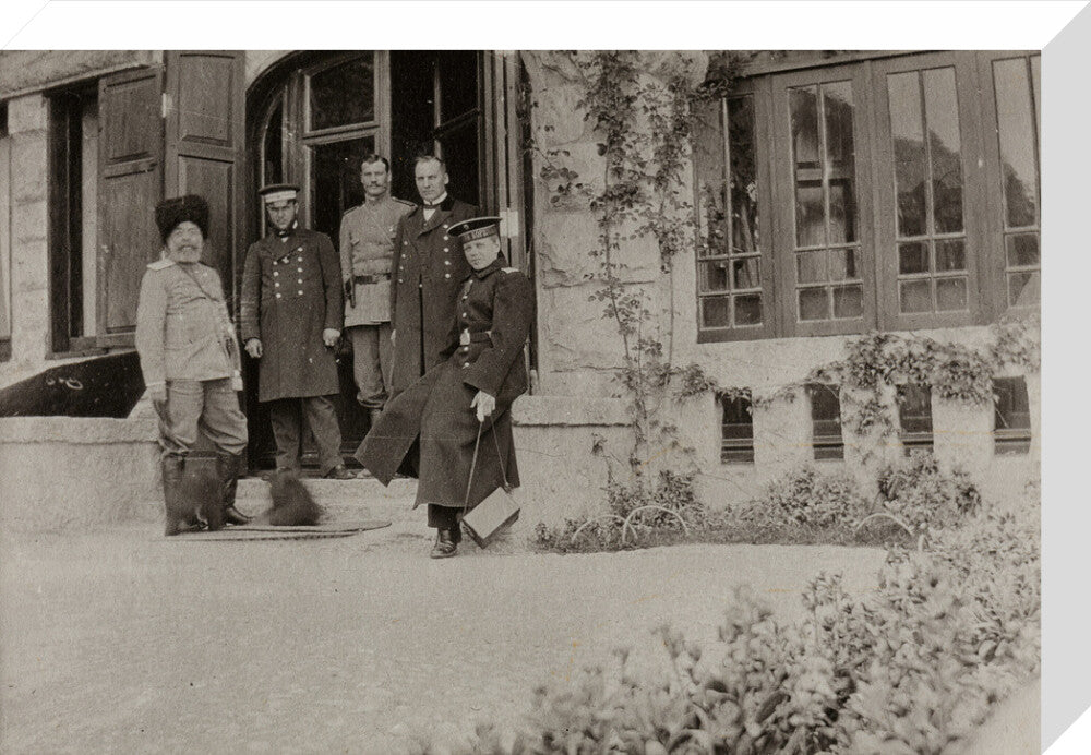 Entrance to Prince Alexanders Palace. stretched canvas medium none Art Print - Science Museum Shop