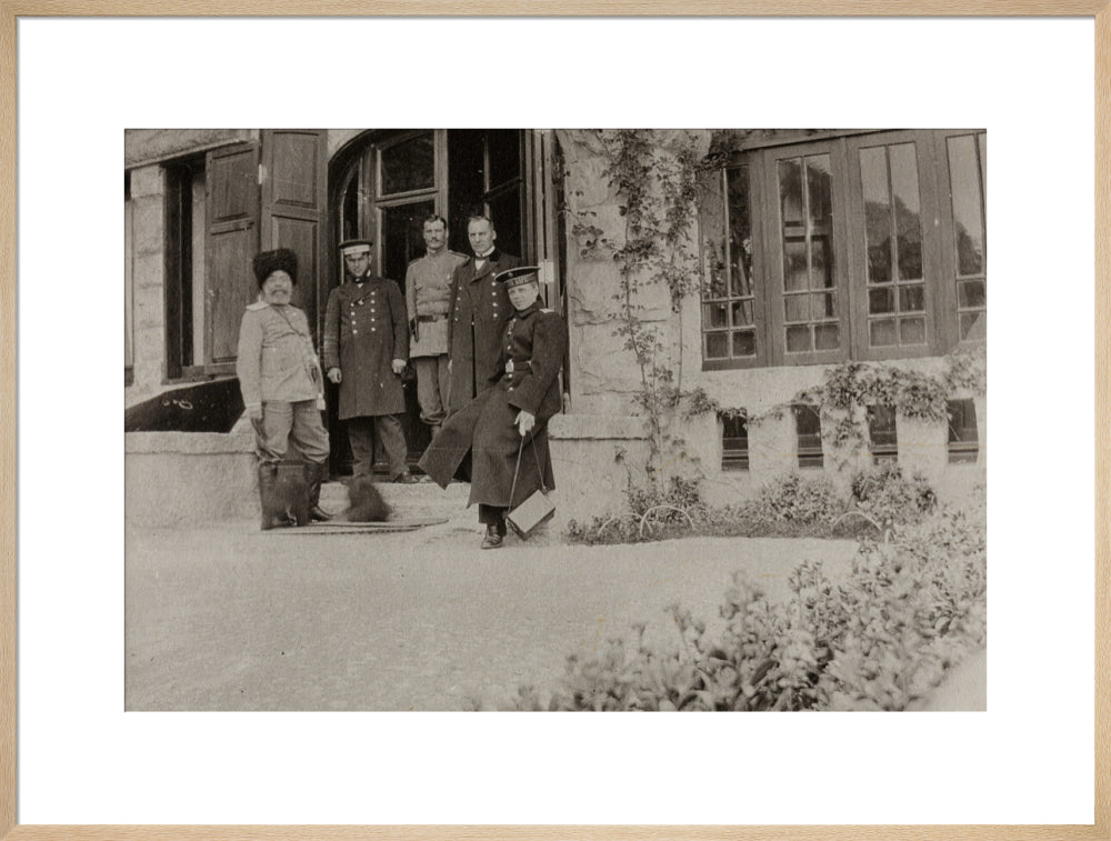 Entrance to Prince Alexanders Palace. art print extra large natural Art Print - Science Museum Shop