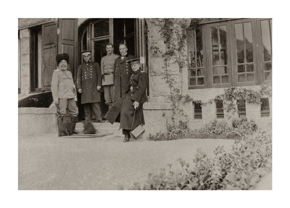 Entrance to Prince Alexanders Palace. unstretched canvas extra large none Art Print - Science Museum Shop