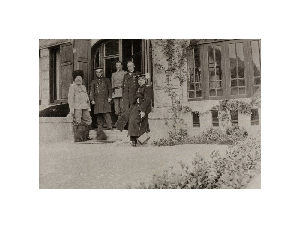 Entrance to Prince Alexanders Palace. unstretched canvas small none Art Print - Science Museum Shop