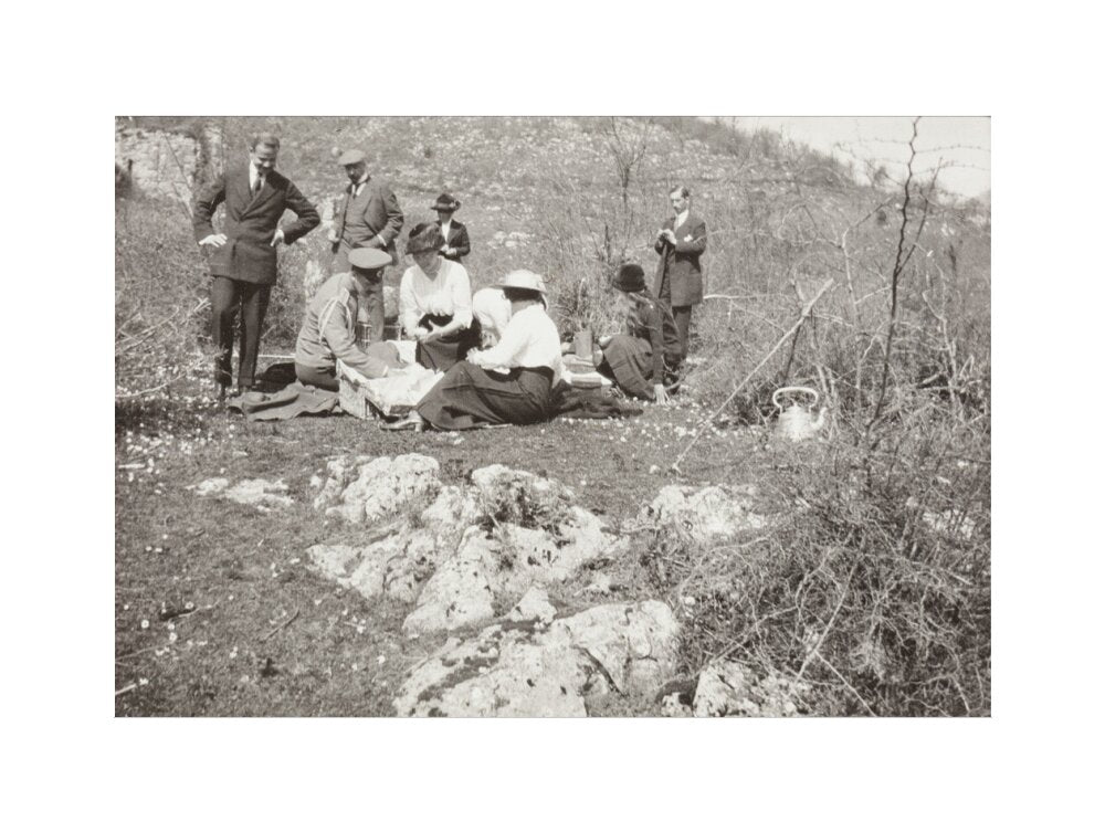 A picnic at the river Bzib about 40 versts from Gagra art print extra large none Art Print - Science Museum Shop