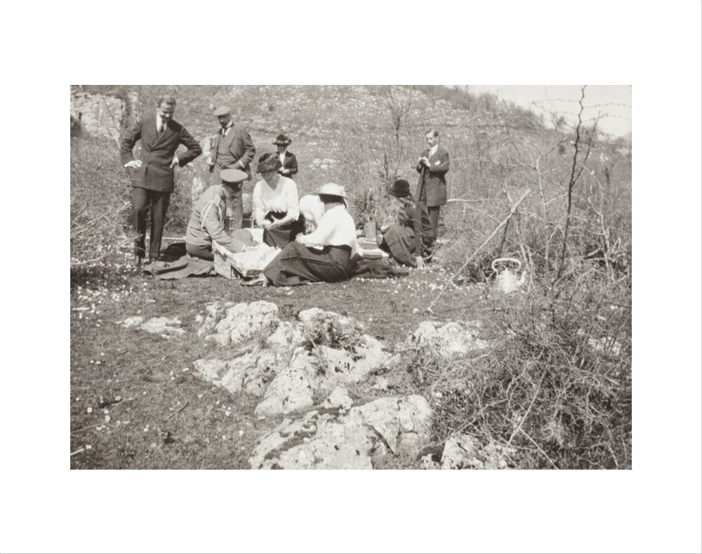 A picnic at the river Bzib about 40 versts from Gagra art print extra small none Art Print - Science Museum Shop