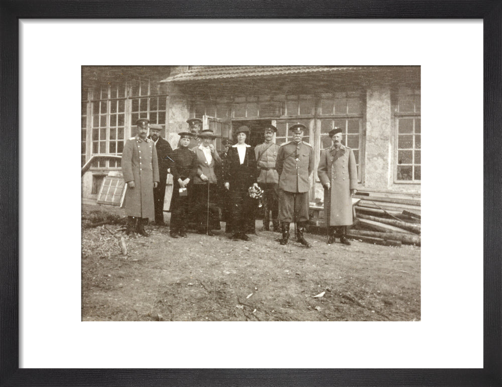 A snapshot photograph album of the Russian Imperial Royal Family. art print small black Art Print - Science Museum Shop