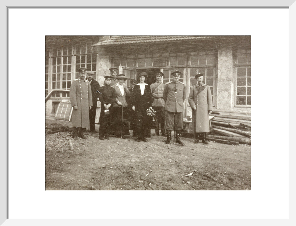 A snapshot photograph album of the Russian Imperial Royal Family. art print medium white Art Print - Science Museum Shop