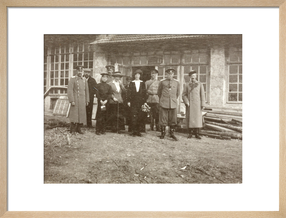 A snapshot photograph album of the Russian Imperial Royal Family. art print medium natural Art Print - Science Museum Shop