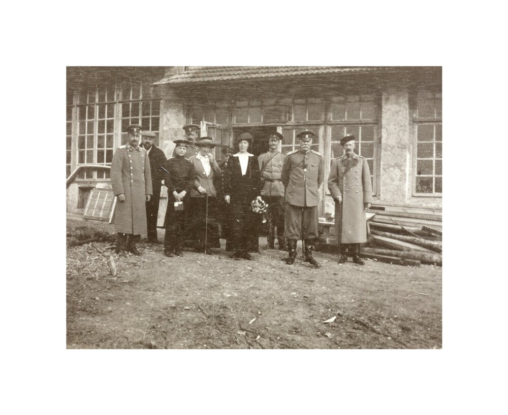 A snapshot photograph album of the Russian Imperial Royal Family. unstretched canvas small none Art Print - Science Museum Shop