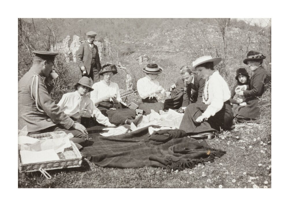 A Picnic at the River Bzib about 40 versts from Gagra unstretched canvas extra large none Art Print - Science Museum Shop