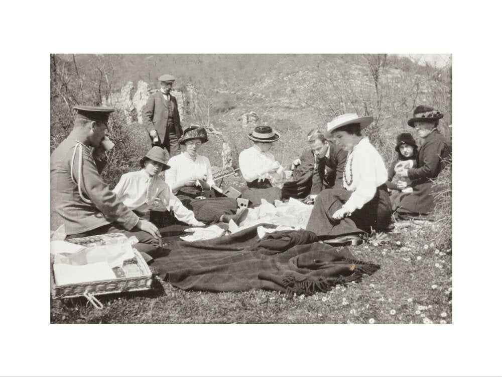 A Picnic at the River Bzib about 40 versts from Gagra art print small none Art Print - Science Museum Shop