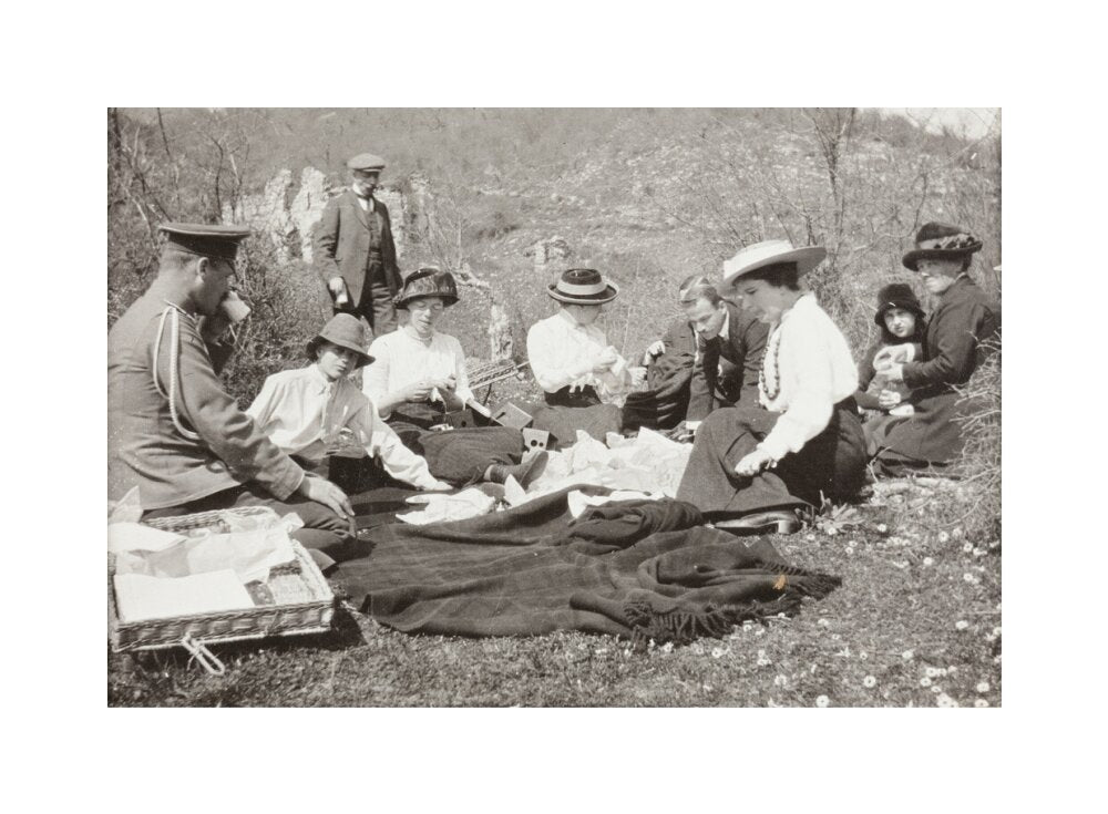 A Picnic at the River Bzib about 40 versts from Gagra unstretched canvas medium none Art Print - Science Museum Shop