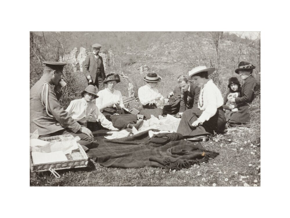 A Picnic at the River Bzib about 40 versts from Gagra art print large none Art Print - Science Museum Shop