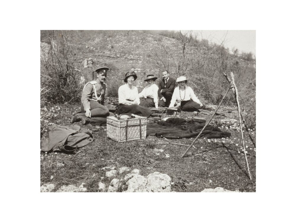 A picnic at the river Bzib about 40 versts from Gagra. art print medium none Art Print - Science Museum Shop