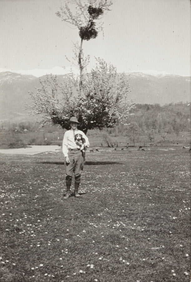 On the Banks of the Black River, about 80 versts from Gagra; Nikita with Mart. Art Print - Science Museum Shop