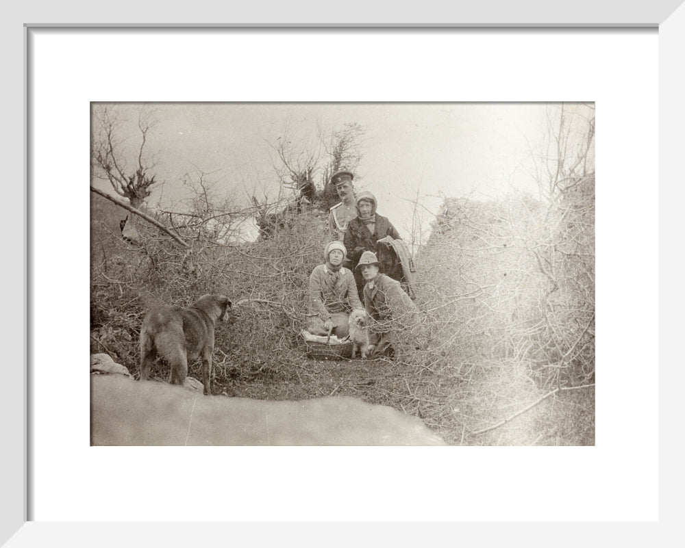 A Picnic at the River Bzib. art print extra small white Art Print - Science Museum Shop