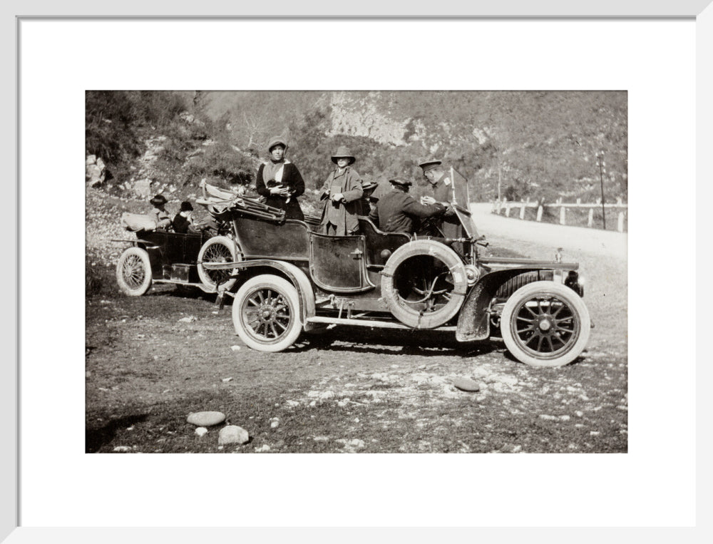 A picnic at the river Bzib about 40 versts from Gagra art print medium white Art Print - Science Museum Shop