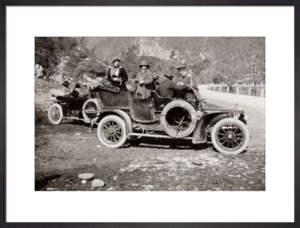 A picnic at the river Bzib about 40 versts from Gagra art print large black Art Print - Science Museum Shop