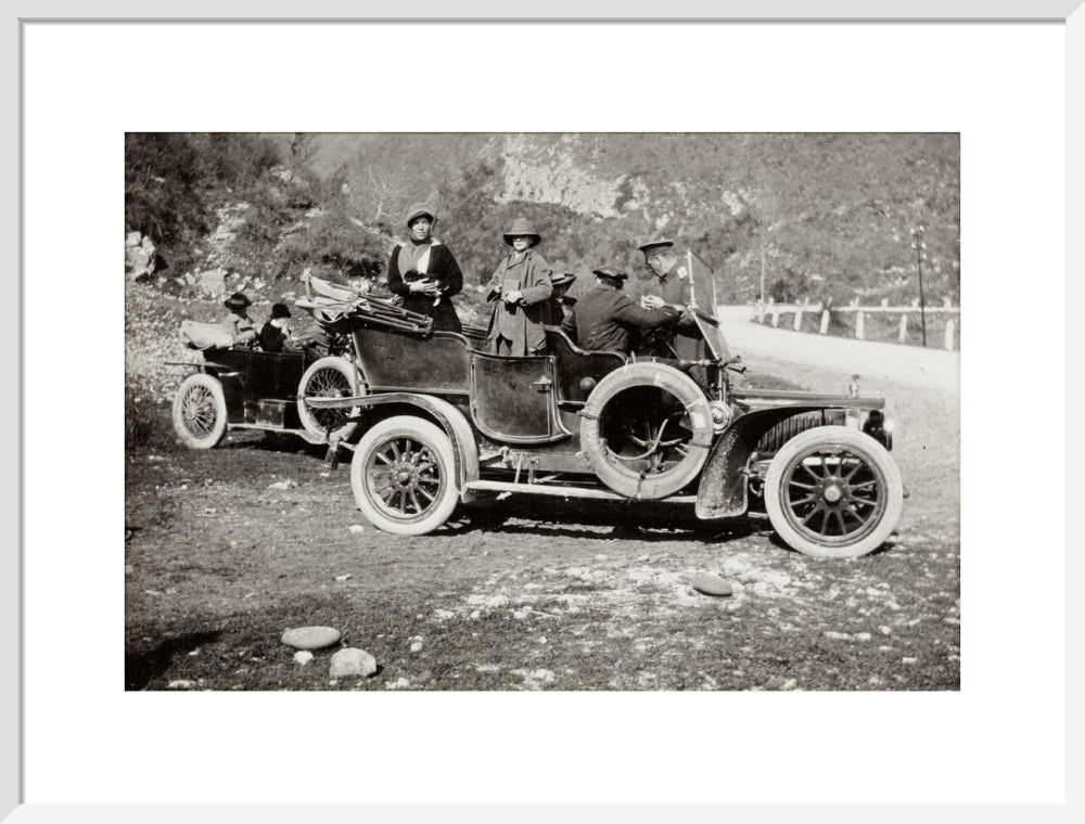 A picnic at the river Bzib about 40 versts from Gagra art print large white Art Print - Science Museum Shop