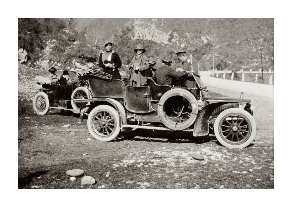 A picnic at the river Bzib about 40 versts from Gagra unstretched canvas extra large none Art Print - Science Museum Shop