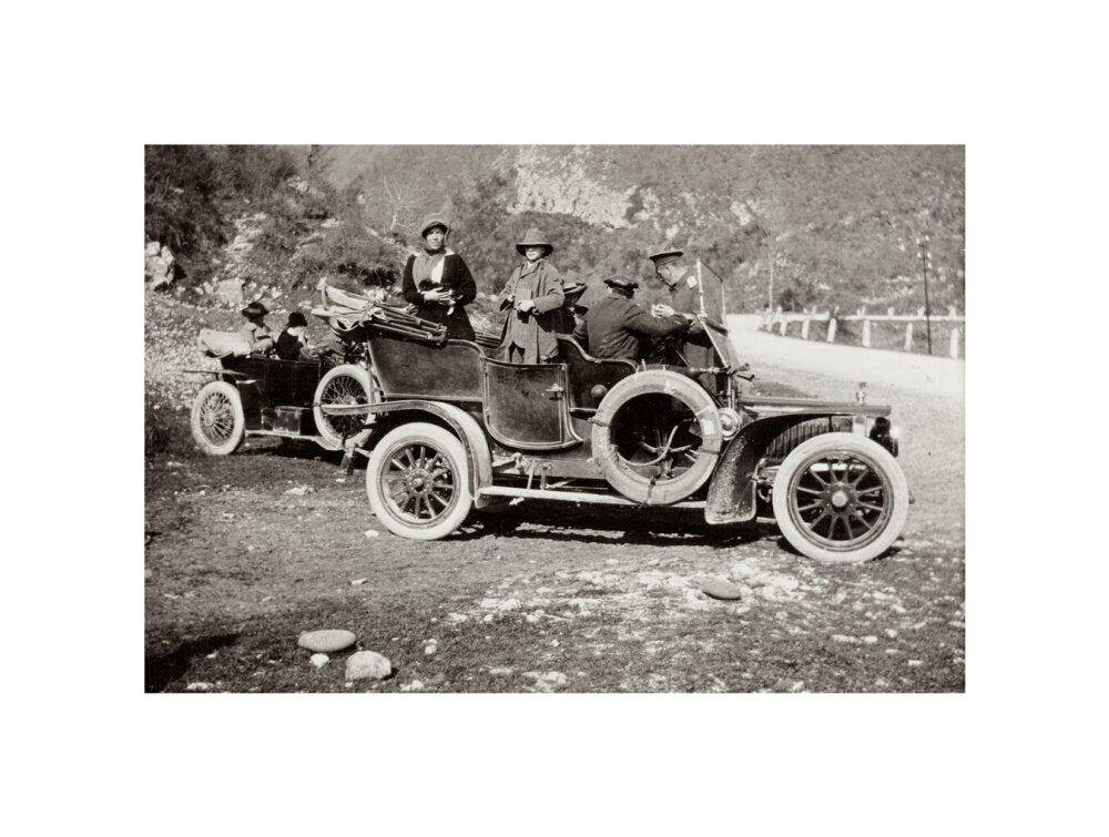 A picnic at the river Bzib about 40 versts from Gagra unstretched canvas small none Art Print - Science Museum Shop