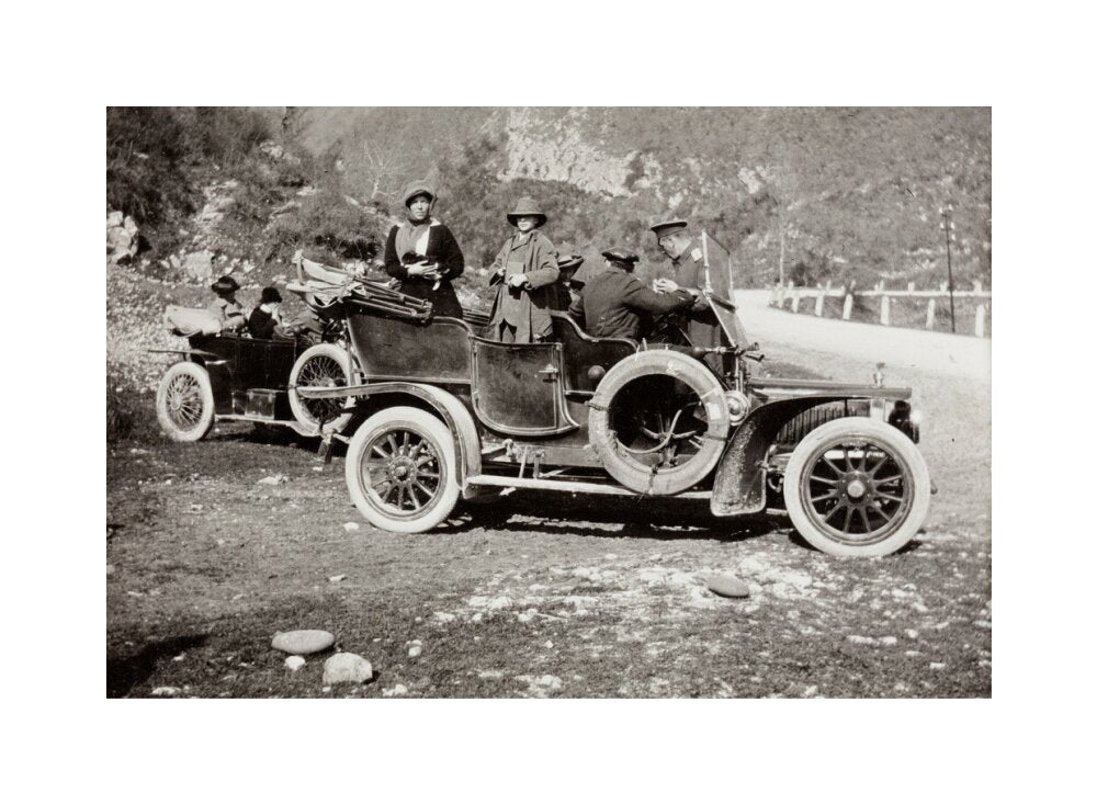 A picnic at the river Bzib about 40 versts from Gagra unstretched canvas medium none Art Print - Science Museum Shop