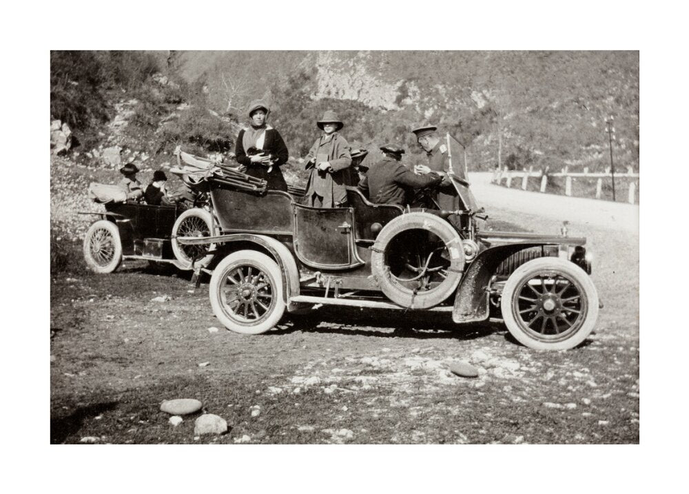 A picnic at the river Bzib about 40 versts from Gagra unstretched canvas large none Art Print - Science Museum Shop