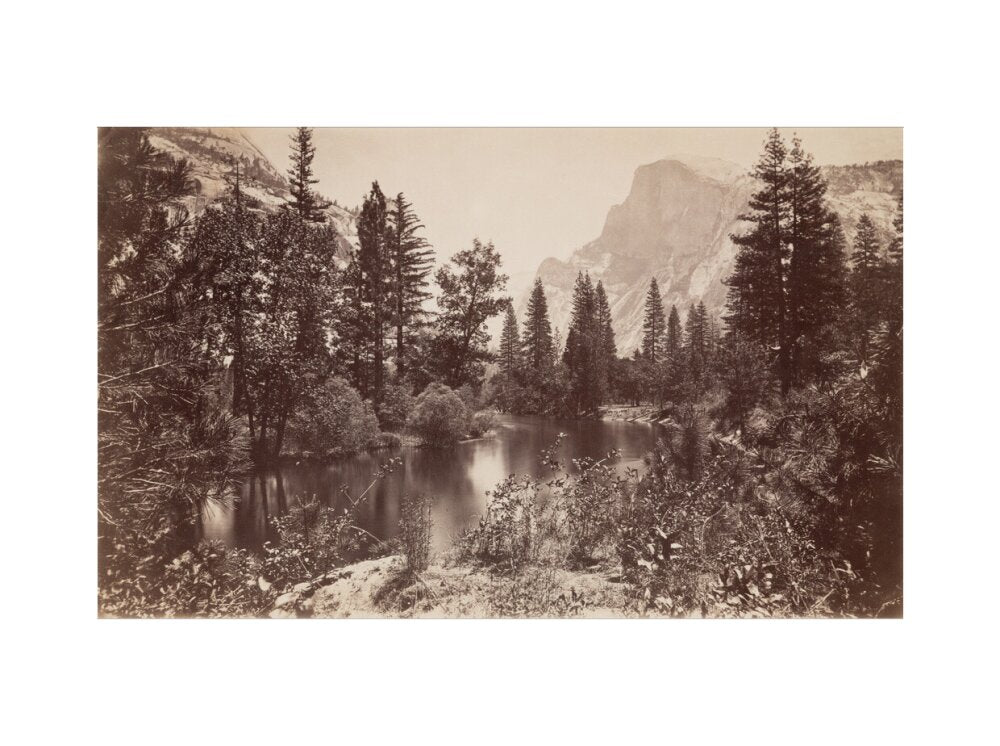 The Half Dome, Yosemite, California, USA, c 1850-1900. art print extra large none Art Print - Science Museum Shop