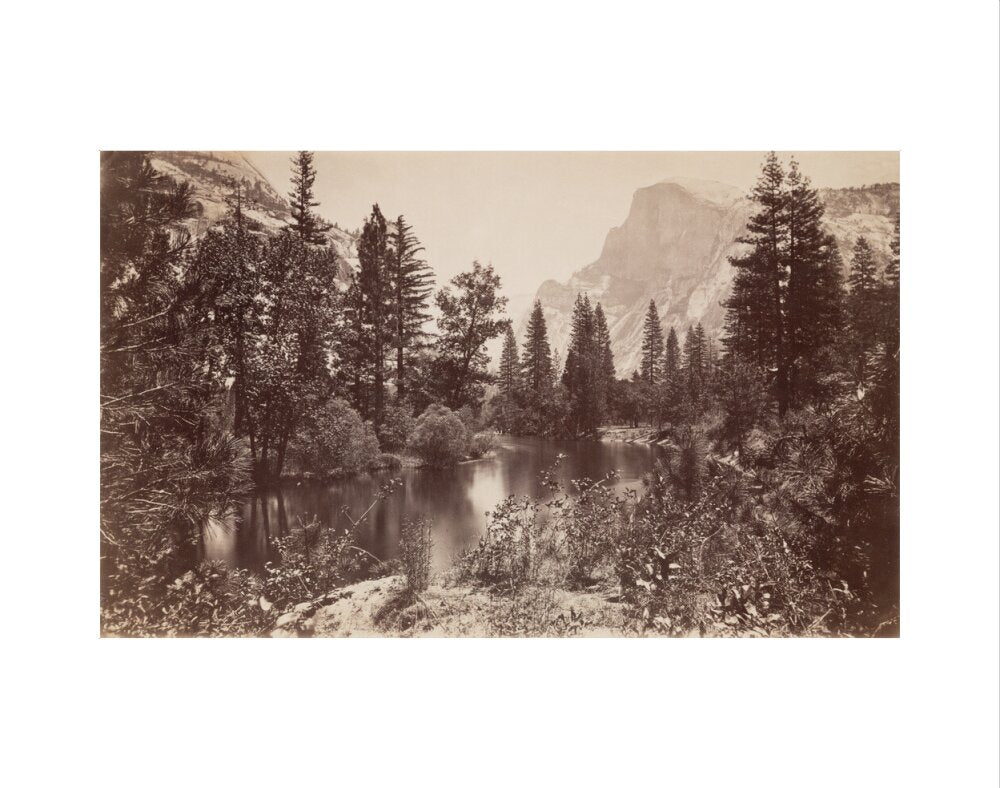 The Half Dome, Yosemite, California, USA, c 1850-1900. art print extra small none Art Print - Science Museum Shop