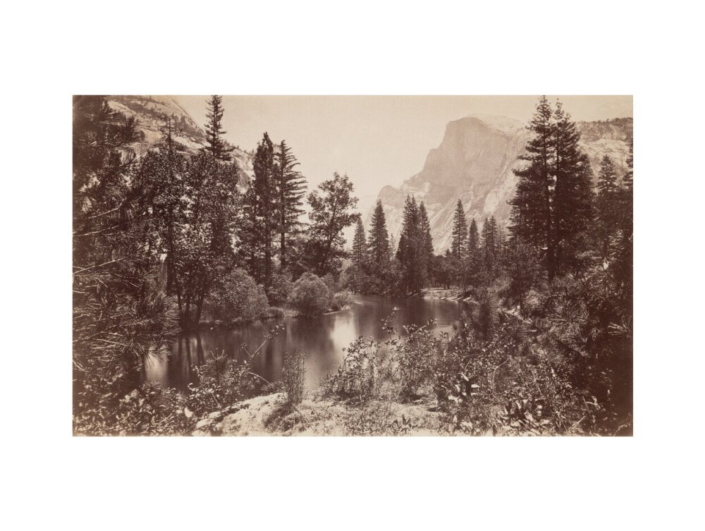 The Half Dome, Yosemite, California, USA, c 1850-1900. art print large none Art Print - Science Museum Shop