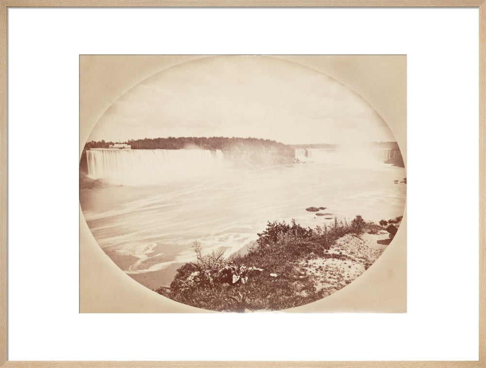 Niagara Falls from the Canadian side, c 1850-1900. art print extra large natural Art Print - Science Museum Shop