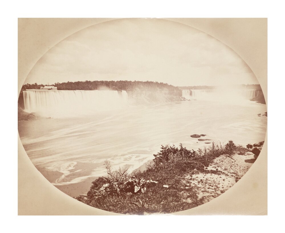 Niagara Falls from the Canadian side, c 1850-1900. unstretched canvas extra large none Art Print - Science Museum Shop