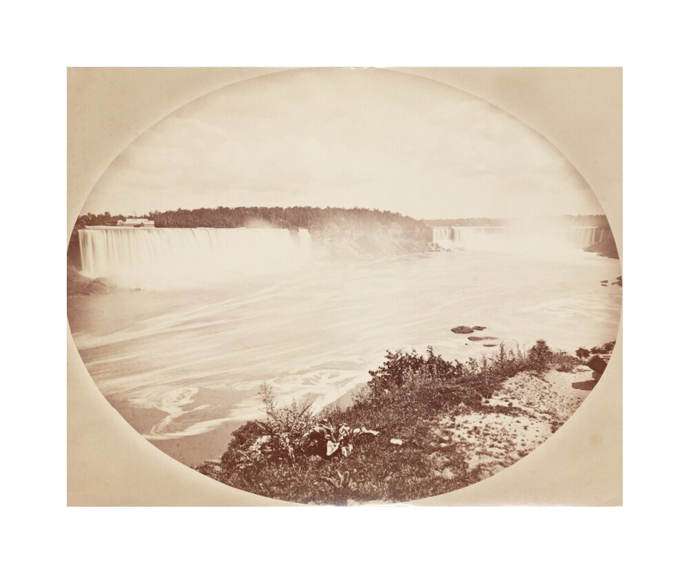 Niagara Falls from the Canadian side, c 1850-1900. unstretched canvas medium none Art Print - Science Museum Shop