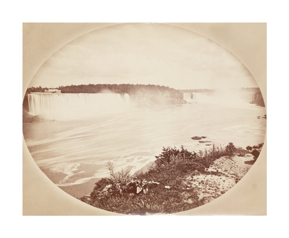 Niagara Falls from the Canadian side, c 1850-1900. unstretched canvas large none Art Print - Science Museum Shop