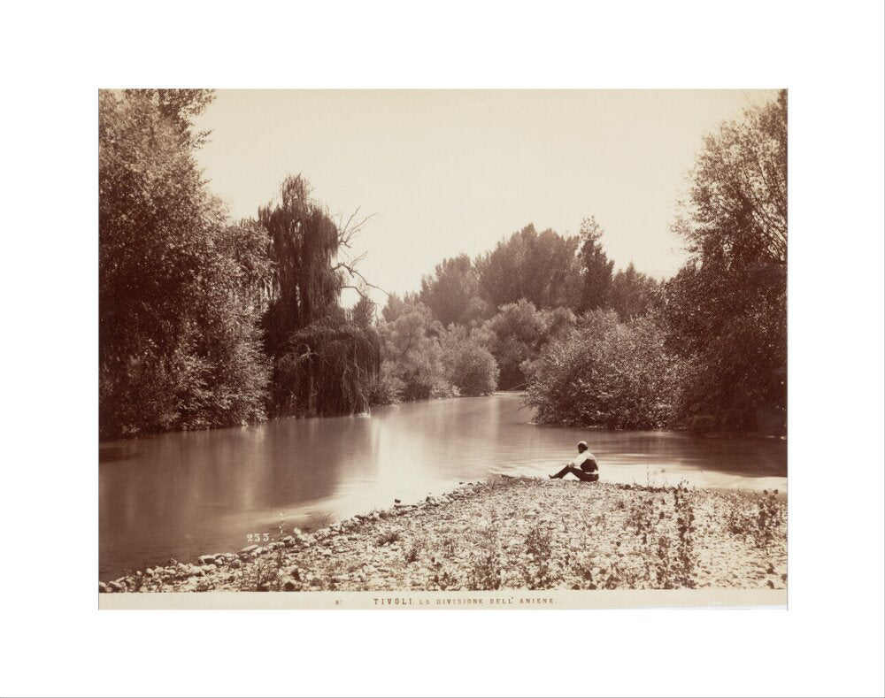 River Aniene, Tivoli, Italy, c 1850-1900. art print extra small none Art Print - Science Museum Shop