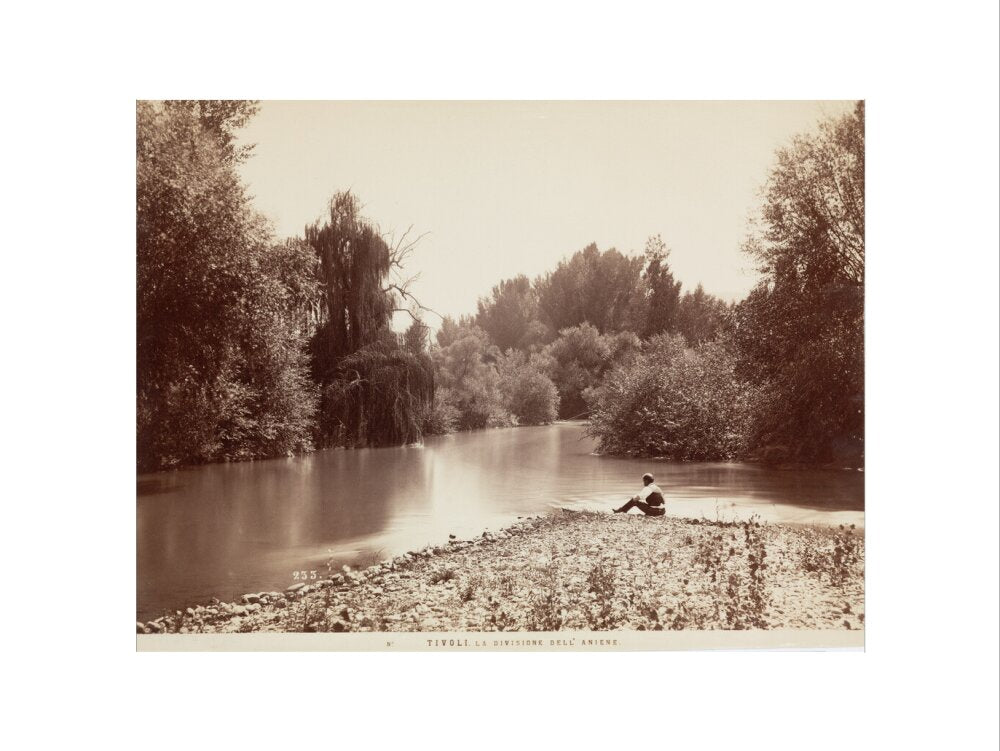 River Aniene, Tivoli, Italy, c 1850-1900. art print small none Art Print - Science Museum Shop