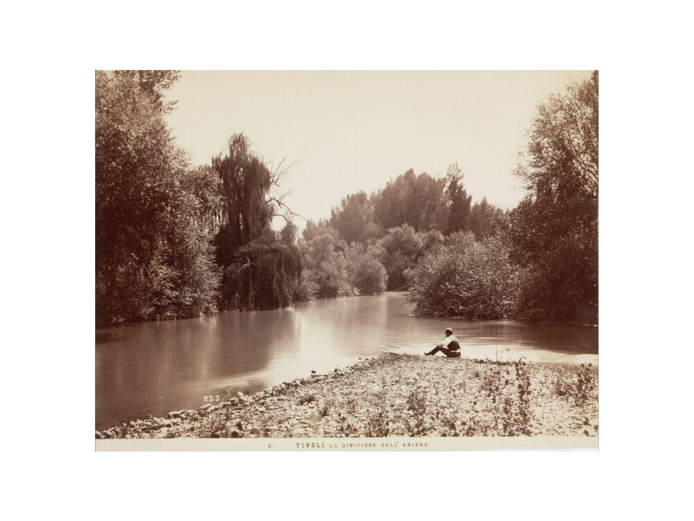 River Aniene, Tivoli, Italy, c 1850-1900. art print medium none Art Print - Science Museum Shop