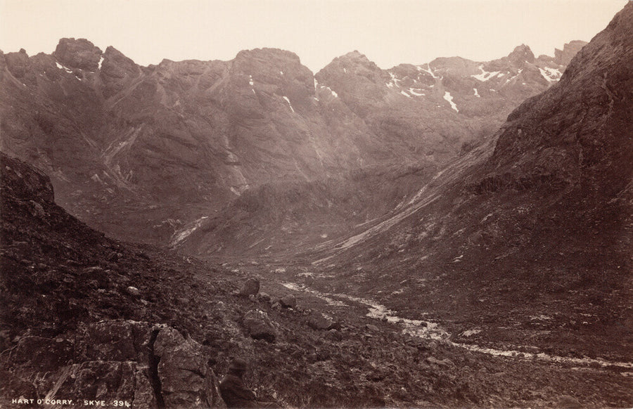 'Hart O'Corry, Skye', Scotland, c 1850-1900. Art Print - Science Museum Shop