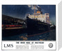 'The Irish Mail at Holyhead', c 1925. stretched canvas small none Art Print - Science Museum Shop