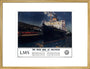 'The Irish Mail at Holyhead', c 1925. art print large gold Art Print - Science Museum Shop