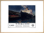 'The Irish Mail at Holyhead', c 1925. art print large natural Art Print - Science Museum Shop