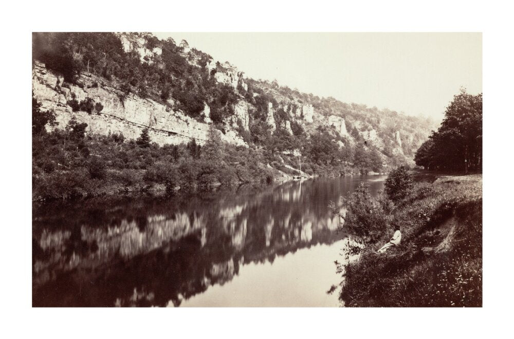 The River Wye, near Chepstow, Monmouthshire, Wales, c 1850-1900. unstretched canvas extra large none Art Print - Science Museum Shop