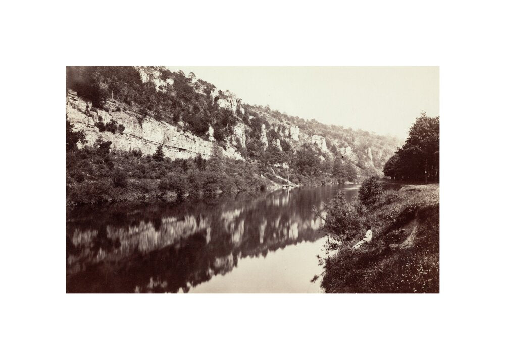 The River Wye, near Chepstow, Monmouthshire, Wales, c 1850-1900. unstretched canvas small none Art Print - Science Museum Shop