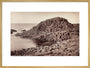 'The Honeycomb, Giant's Causeway', Northern Ireland, c 1850-1900. art print extra large gold Art Print - Science Museum Shop