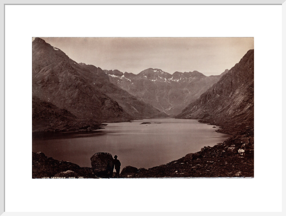 'Lock Corruisk, Skye', Isle of Skye, Scotland, c 1850-1900. art print extra large white Art Print - Science Museum Shop
